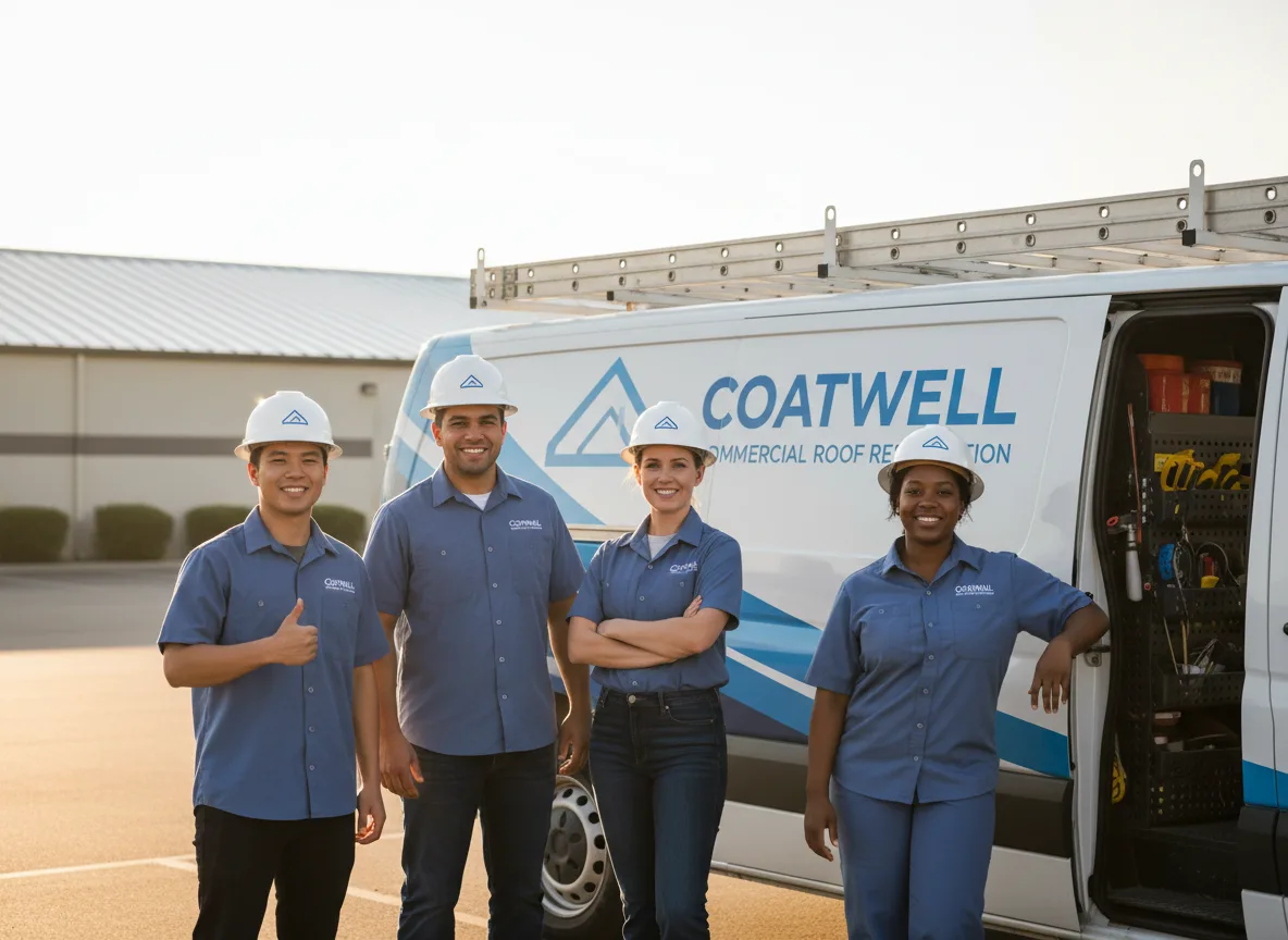 Commercial roof coating company in Raven, KY